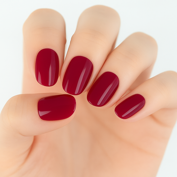 Cherry Semi Cured Gel Nail Sticker Kit