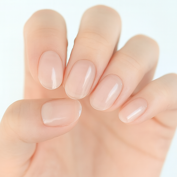 Clear Semi Cured Gel Nail Sticker Kit