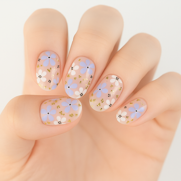 Petals Semi Cured Gel Nail Sticker Kit